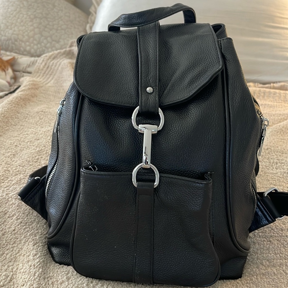 COOLCY New vintage Women Real Genuine Leather Backpack Purse